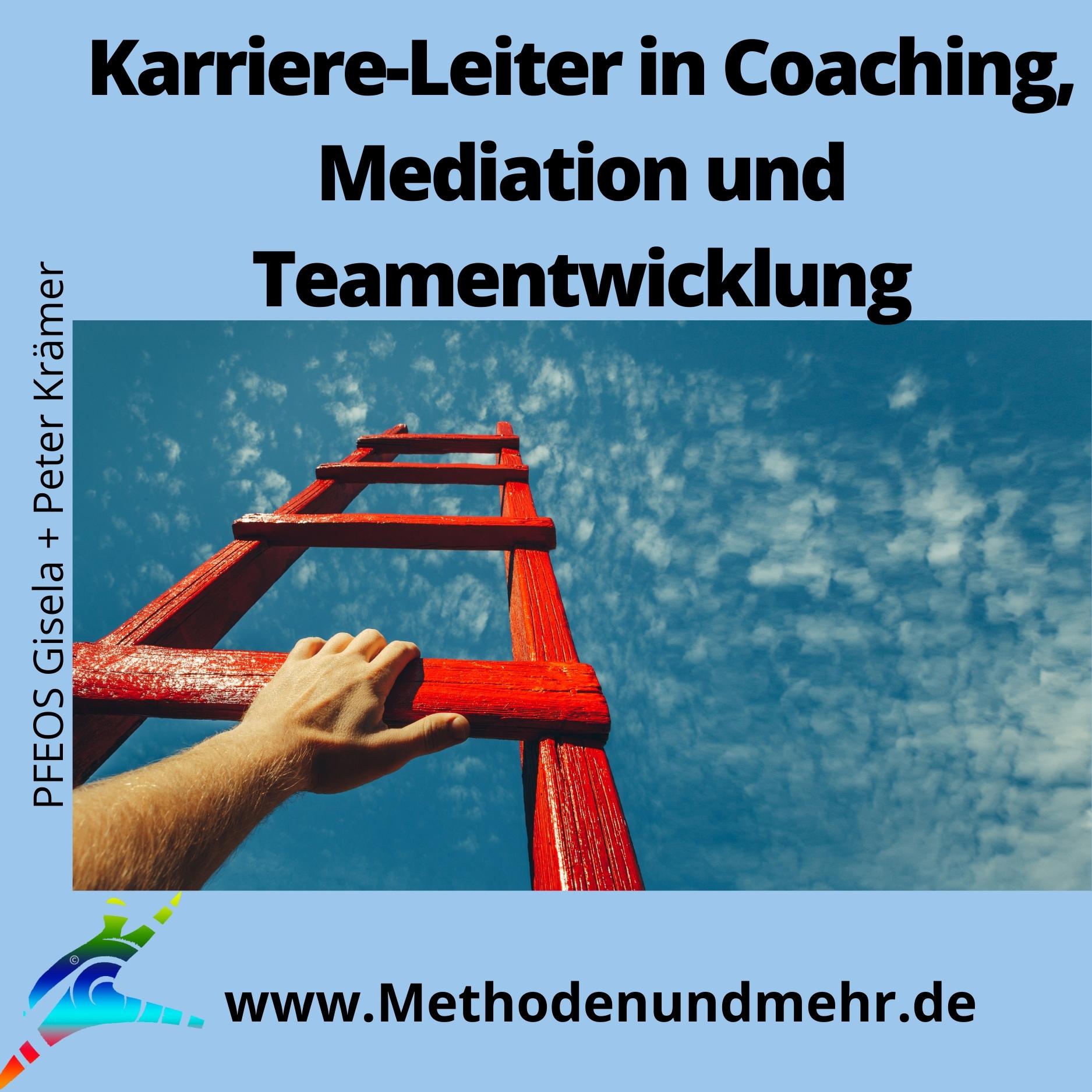 Karriere-Leiter in Coaching, Mediation und Teamentwicklung