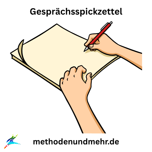 Gesprächsspickzettel